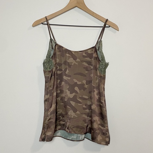 Cami NYC Racer Charmeuse Camo Tank Top - Picture 7 of 9